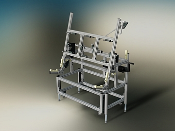 Automotive Glass Test Stand