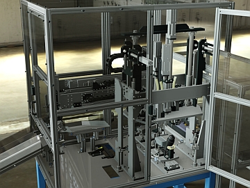 Captive Screw Press Station